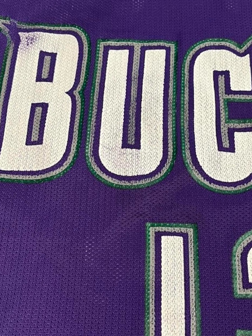 Vintage Champion Glenn Robinson NBA Milwaukee Bucks Jersey Size 36 Small - Picture 3 of 6